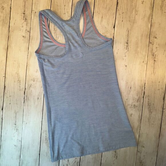 The North Face Blue/Pink Racerback FlashDry Tank Top X-Small - Picture 4 of 6